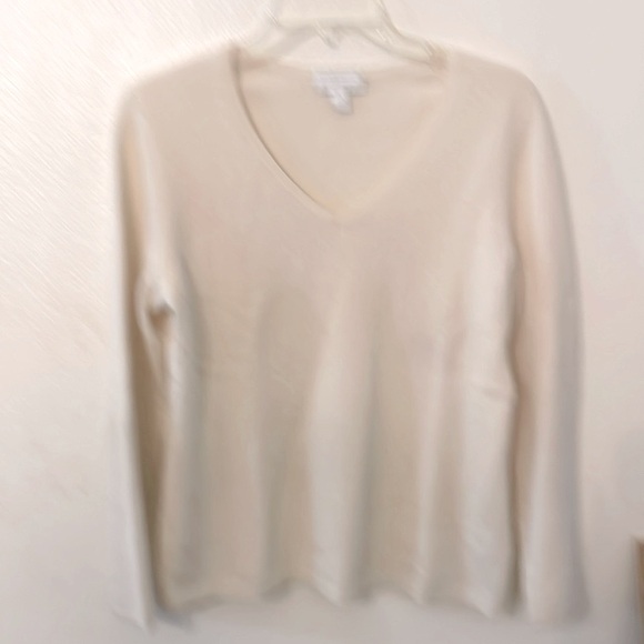 Cashmere Macys “Charter Club”pullover sweater Sz L - Picture 1 of 2
